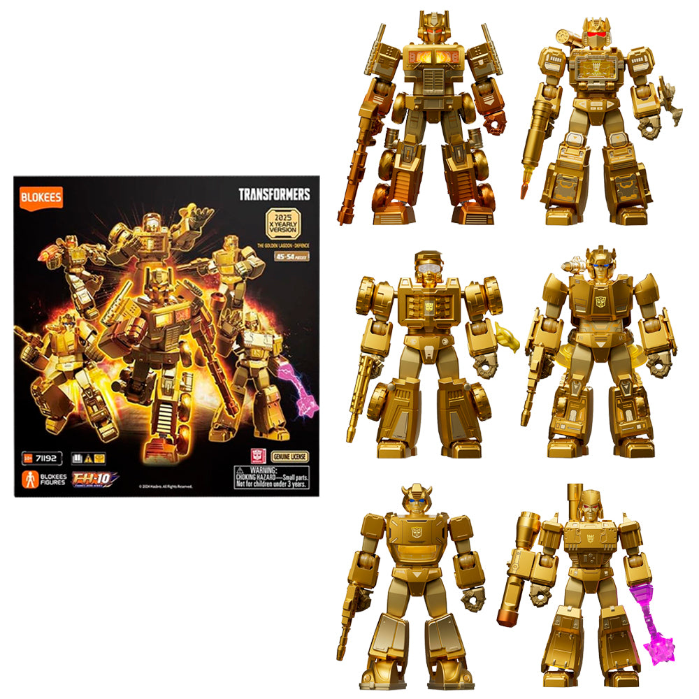 TRANSFORMERS THE GOLDEN LAGOON DEFENCE (2025)(6U) BLOKEES TRANSFORMERS THE GOLDEN LAGOON DEFENCE (2025)(6U) BLOKEES